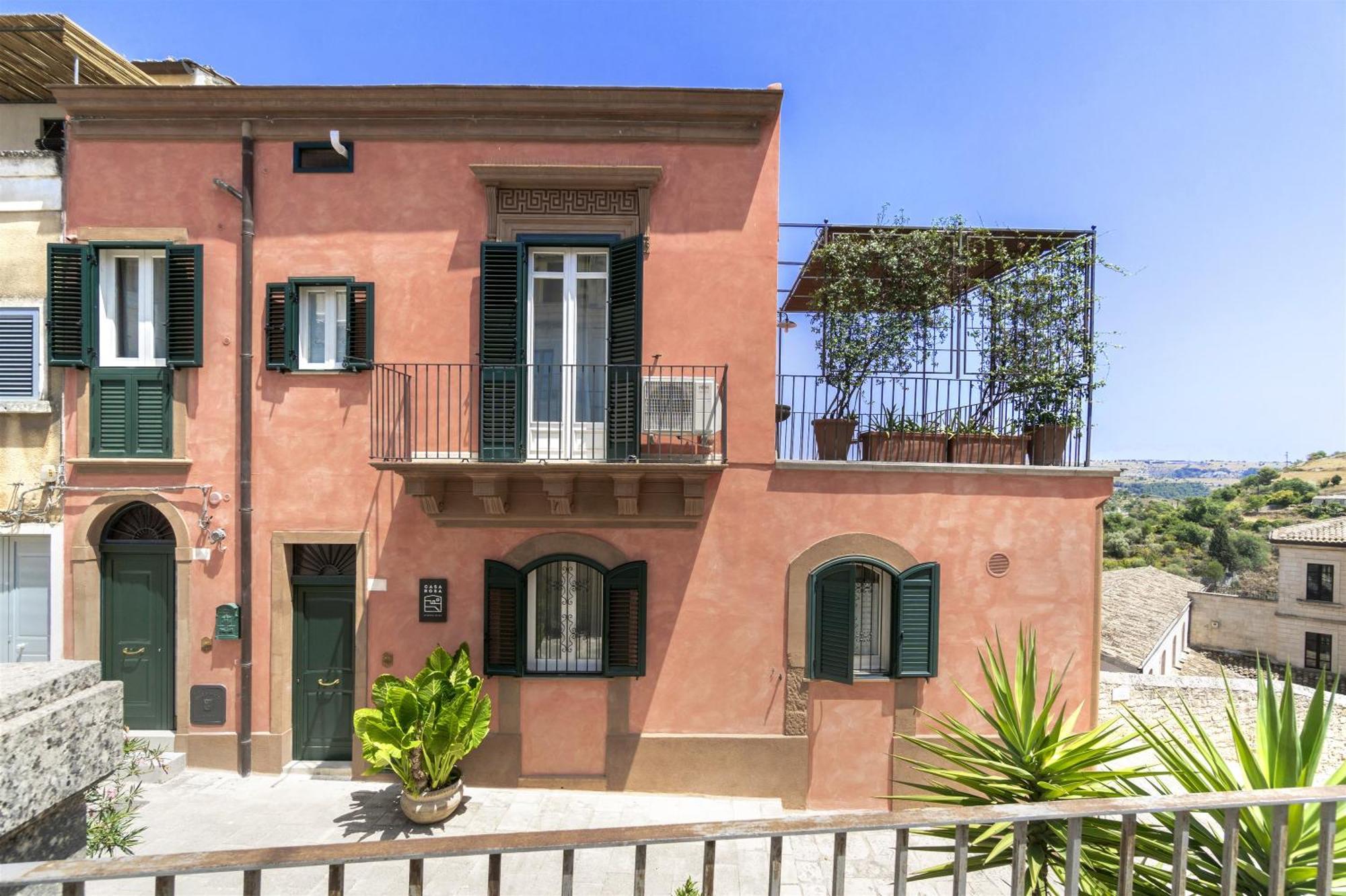 Casa Rosa Ragusa Exterior foto